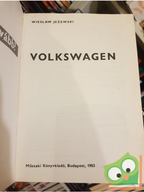 Wiesław Jeżewski: Volkswagen (Hogyan tovább?)