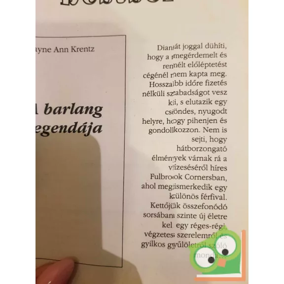 Júlia bestseller 1995/1 - A barlang legendája (ritka)