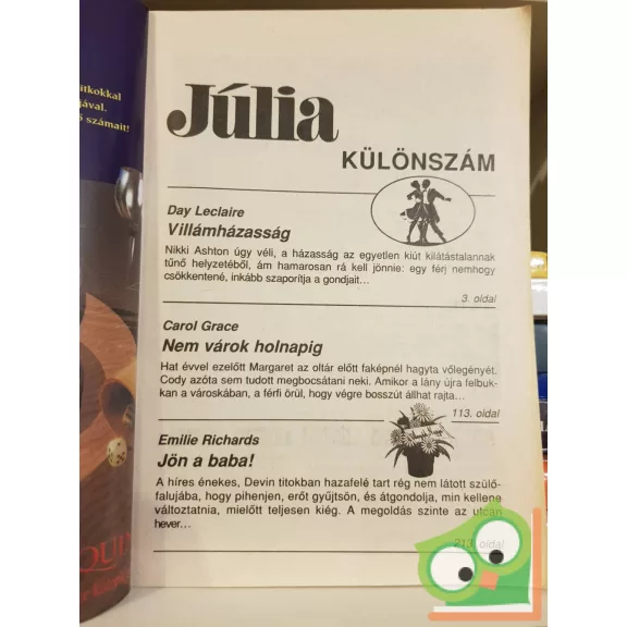 Júlia különszám 1999/2