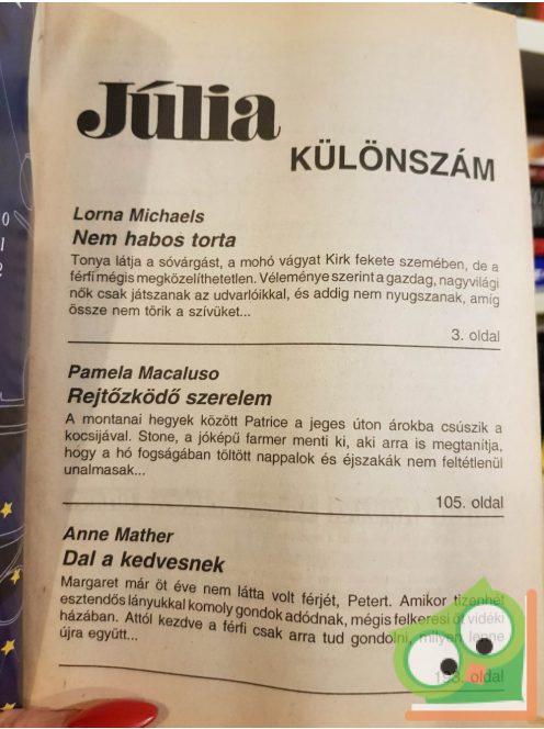 Júlia különszám 2000/1