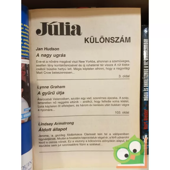 Júlia különszám 2002/1