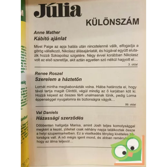 Júlia különszám 2003/4