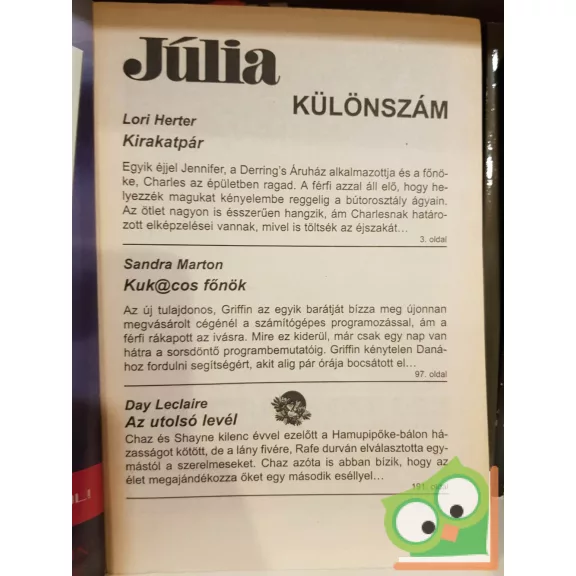 Júlia különszám 2003/6