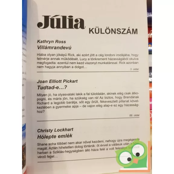 Júlia különszám 25. kötet 2008
