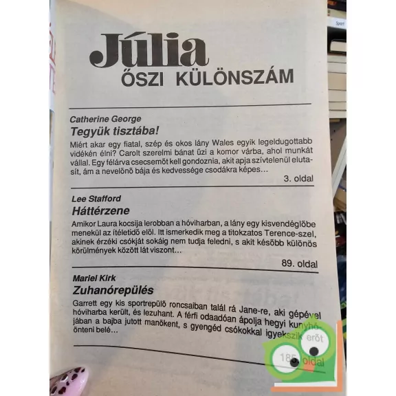 Júlia őszi különszám 1993/4