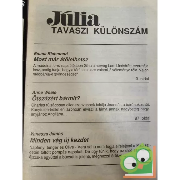 Júlia tavaszi különszám 1994/2