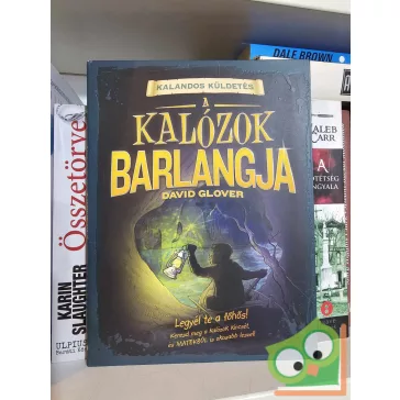   David Glover: A kalózok barlangja (Kalandos küldetés lapozgatós könyv)