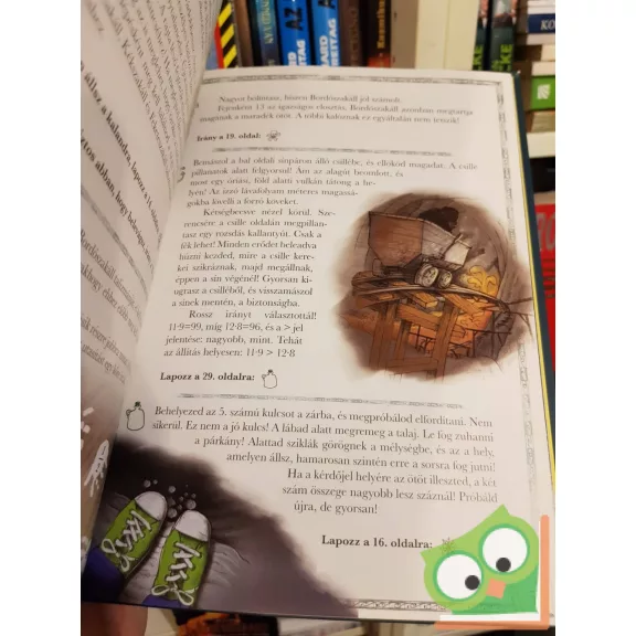 David Glover: A kalózok barlangja – Kalandos küldetés (Lapozgatós könyv gyerekeknek)