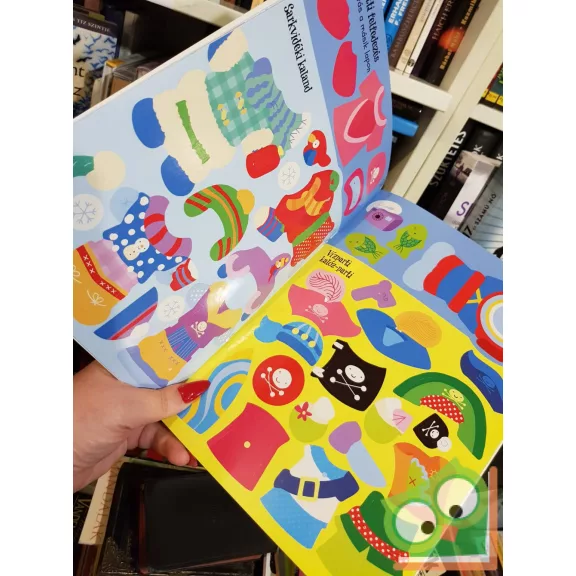 Kalózok – Matricás, öltöztetős foglalkoztató + 70 matrica