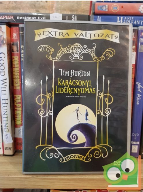Tim Burton: Karácsonyi lidércnyomás extra változat (DVD)
