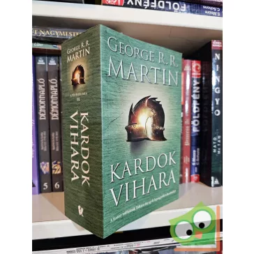   George R. R. Martin: Kardok vihara (A tűz és jég dala 3.) ritha kiadás