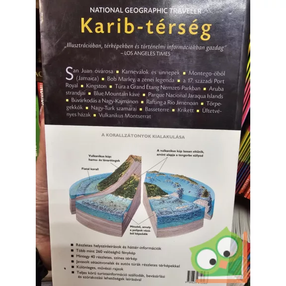 Nick Hanna,  Emma Stanford: Karib-térség (National Geographic Traveler útikönyvek, 2009) (ritka)