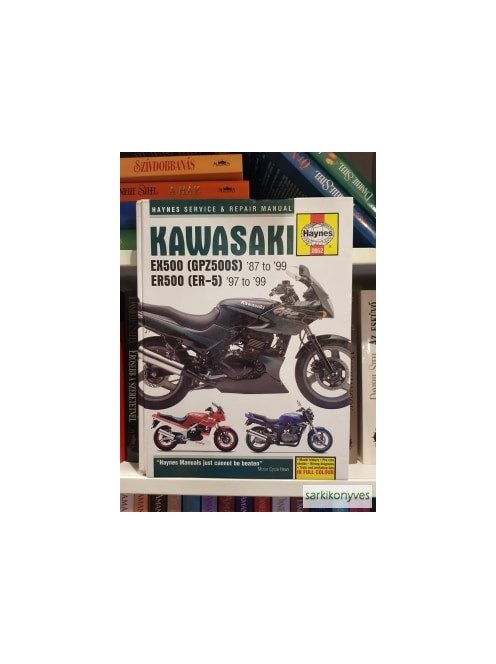 Motorcycle Service and Repair Manual Editors of Haynes Manuals: Kawasaki EX500 (GPZ500s) & ER500 (ER-5)