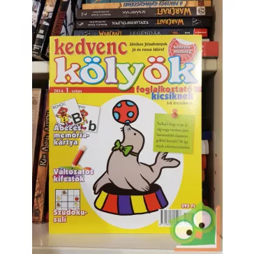Kedvenc Kölyök Foglalkoztató Kicsiknek 2014/1
