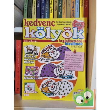   Kedvenc Kölyök Foglalkoztató Kicsiknek 2016/21 (1-8 éveseknek)