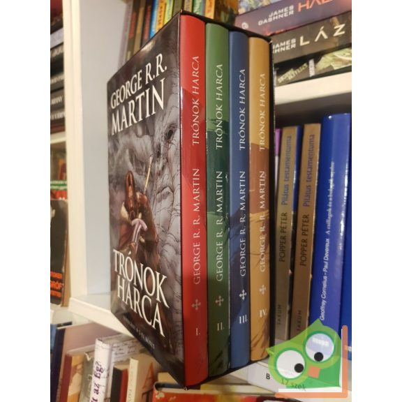 George R. R. Martin: Trónok harca képregény I-IV. kötet (díszdobozban)