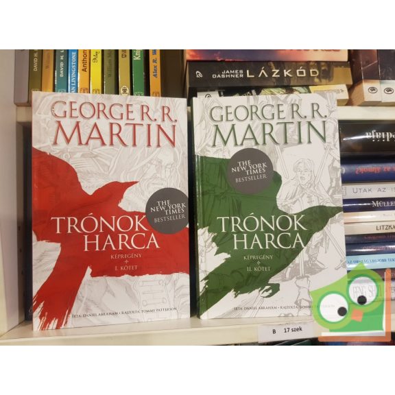 George R. R. Martin: Trónok harca képregény I-IV. kötet (díszdobozban)