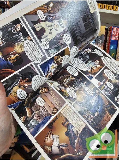 Arthur Conan Doyle - J. R. Parks: A sátán kutyája (Klasszikusok képregényben) (ritka, újszerű)