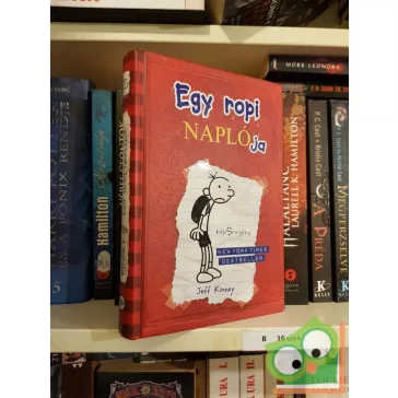   Jeff Kinney: Egy ropi naplója 1. - képSregény (Kemény boritós)