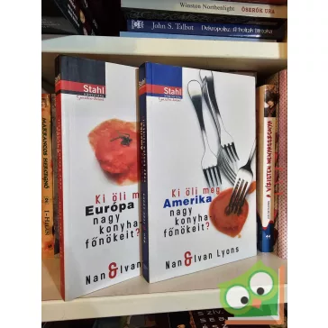   Nan Lyons, Ivan Lyons: Ki öli meg Amerika nagy konyhafőnökeit? / Ki öli meg Európa nagy konyhafőnökeit? (gasztró krimi)