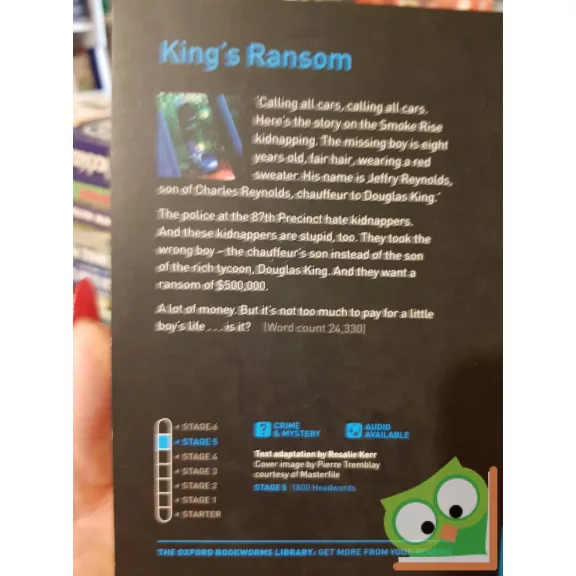 Ed McBain: King'S Ransom (87th Precinct #10) (oxford bookworms 5. szint)