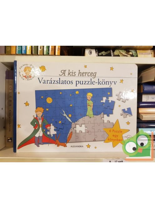 A kis herceg - Varázslatos puzzle könyv