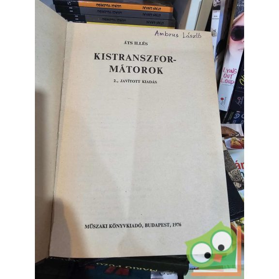 Áts Illés: Kistranszformátorok (ritka)