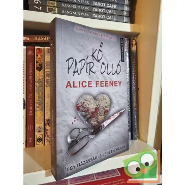 Alice Feeney: Kő papír olló (újszerű)