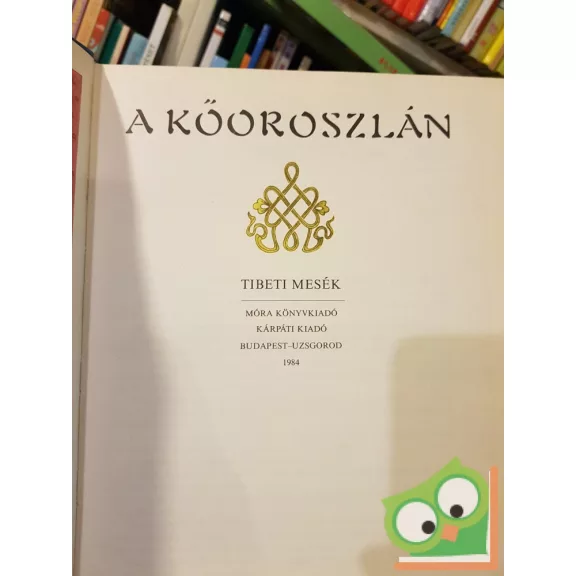 Simonits Mária (szerk.): A kőoroszlán