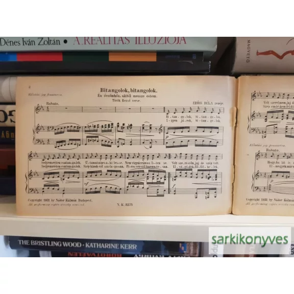 Erőss Béla nótáskönyve