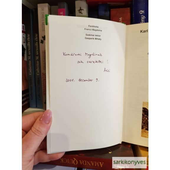 Gerhard Lichter ; Karl Beurlen: Kövületek (Természetkalauz, aláírt)