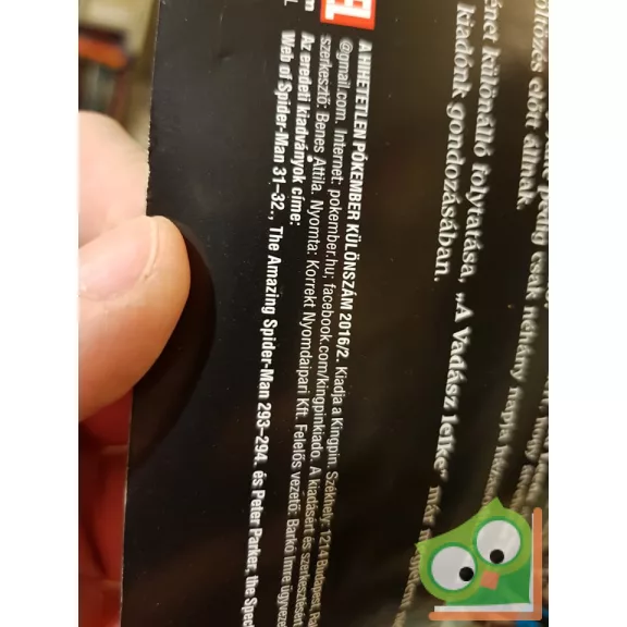 A csodálatos Pókember: Kraven utolsó vadászata  Különszám 2016/2.  (Ritka!)