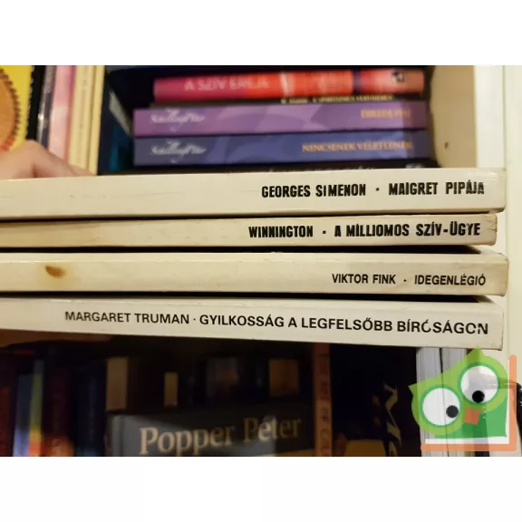 4 db-os Európa Kiadós krimicsomag