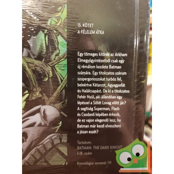 DC - A legendás Batman 13. - A félelem átka (fóliás)