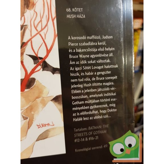 DC - A legendás Batman 68. - Hush háza (fóliás)