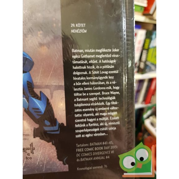 DC - A legendás Batman 29. - Nehézfém (fóliás)