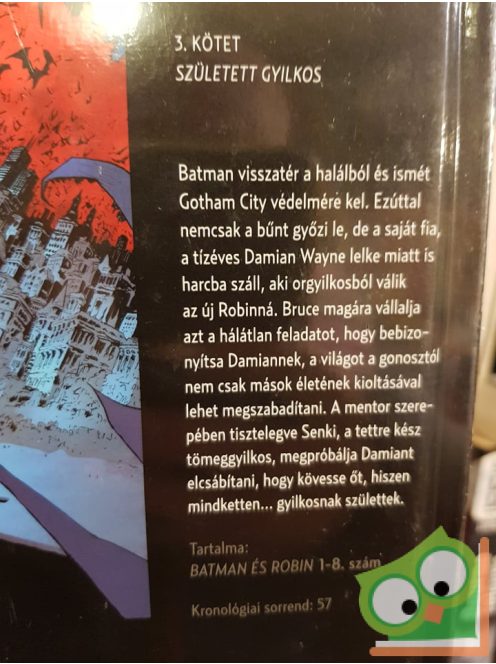 DC - A legendás Batman 3. - Született gyilkos (fóliás) (ritka)