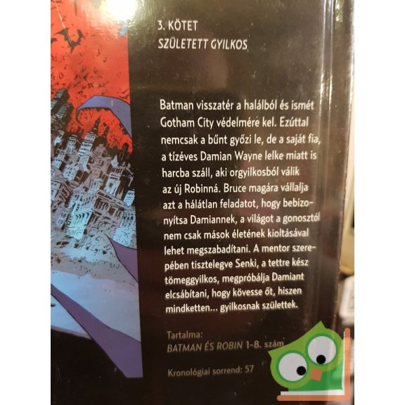 DC - A legendás Batman 3. - Született gyilkos (fóliás) (ritka)
