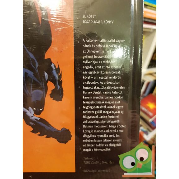 DC - A legendás Batman 21. - Torz diadal 1. könyv (fóliás)