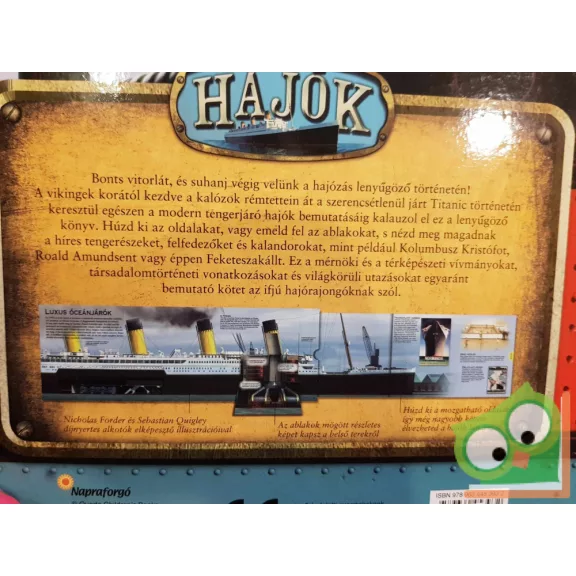 Brian Lavery: Legendás utazások - Hajók (kihúzható oldalak) (újszerű)