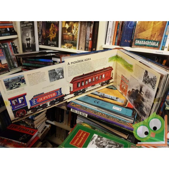 Philip Steele: Legendás utazások - Vonatok (kihúzható oldalak) (újszerű)