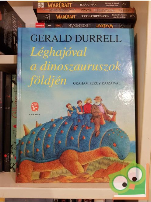 Gerald Durrell: Léghajóval a dinoszauruszok földjén (Léghajóval a világ körül 2.) (nagyon ritka)