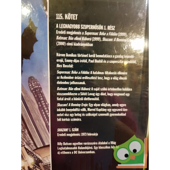 DC Comics nagy képregénygyűjtemény #115 - A legnagyobb szuperhősök 1999  (Ritka!) (Fóliás)