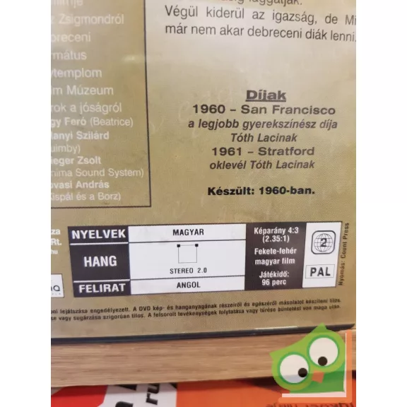 Móricz Zsigmond: Légy jó mindhalálig (DVD)