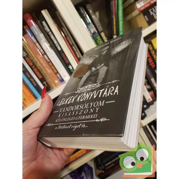 Ransom Riggs: Lelkek könyvtára (Vándorsólyom kisasszony különleges gyermekei 3.) (ritka)