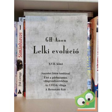 G. H. Anon: Lelki evolúció XVII. kötet (dedikált)
