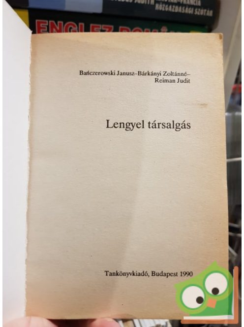 Varsányi István: Lengyel társalgási zsebkönyv