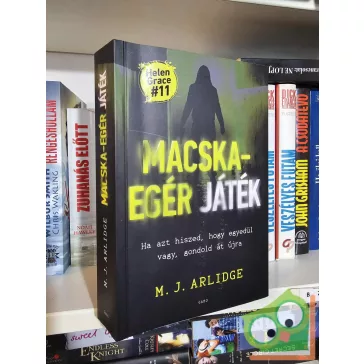   M. J. Arlidge: Macska-egér játék (Helen Grace 11.) (ritka)