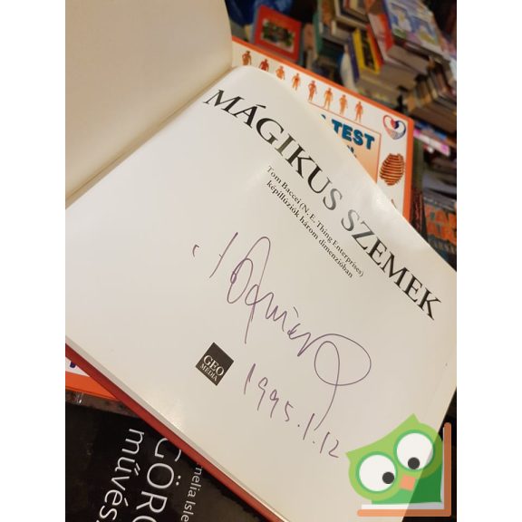 Tom Baccei: Mágikus szemek (dedikált )