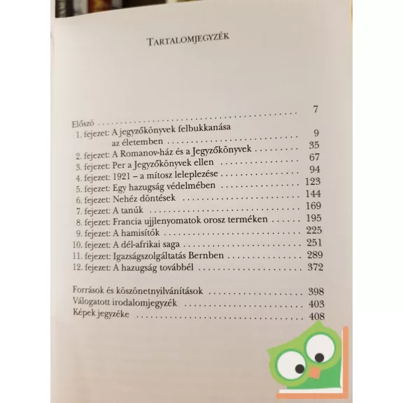 Hadassa Ben-Itto: A máig élő hazugság  A Cion bölcseinek jegyzőkönyvei cáfolata